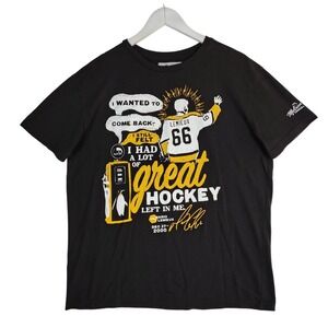 Molson Canadian Mario Lemieux Pittsburgh Penguins Comeback T-Shirt Mens Large L